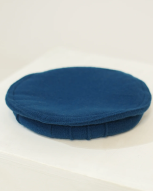 Lambswool Plain Cap Petrol